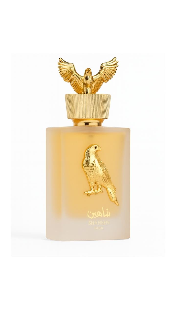 passaro1 Perfume Lattafa Shaheen Gold Edp - 100ml - Imagem 2