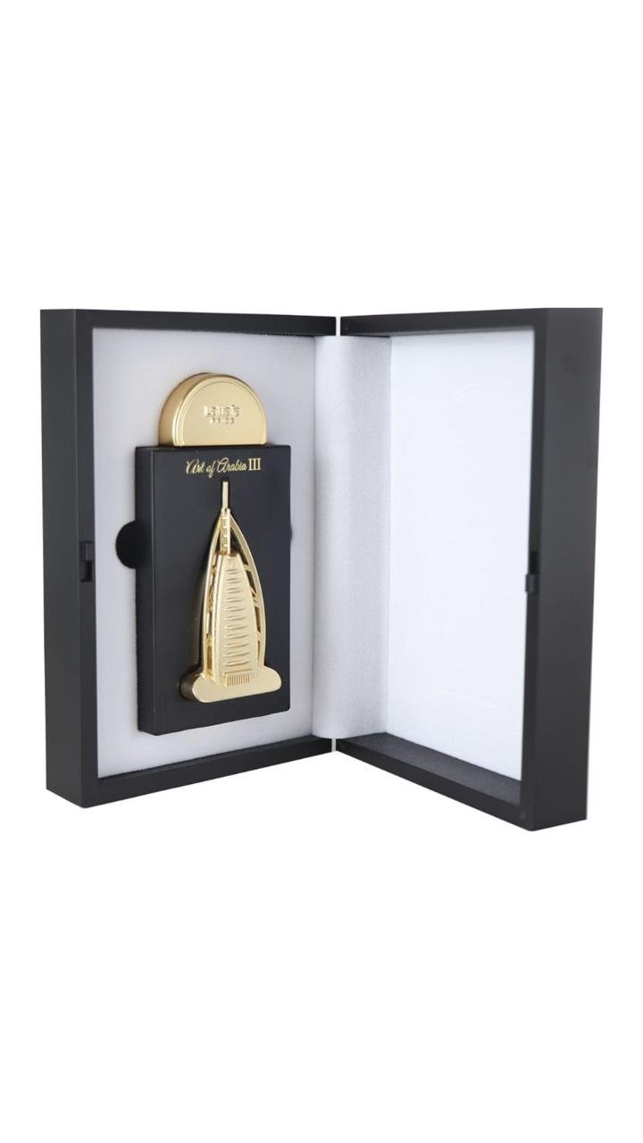 preto0 Perfume Masculino Art Of Arabia Lll Lattafa - 100ml - Imagem 3